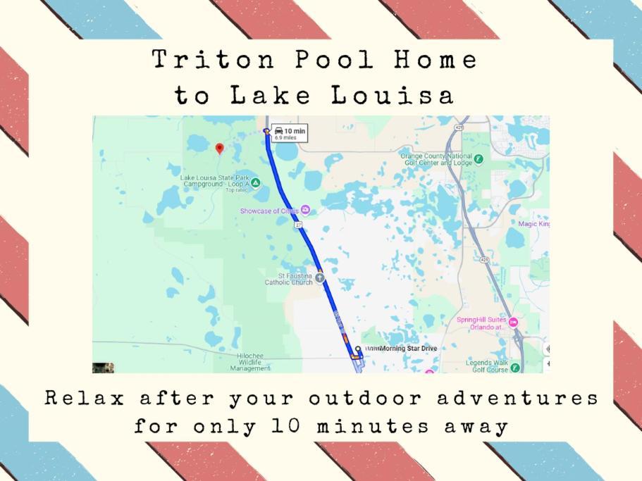 Triton Vacation Pool Home Near Disney Orlando Ngoại thất bức ảnh